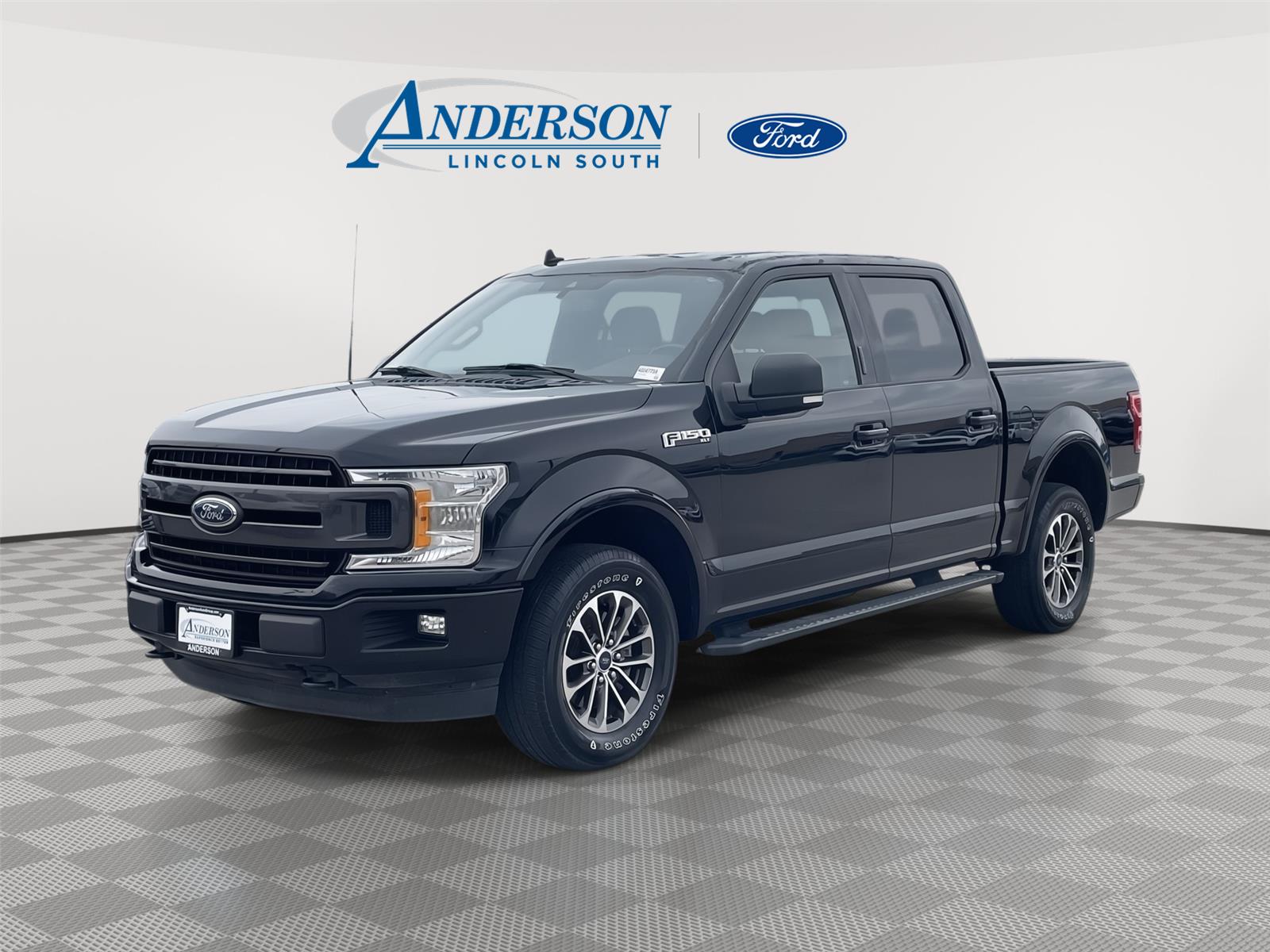 Agate Black 2019 Ford F-150 Pickup Truck Four-Wheel Drive Automatic