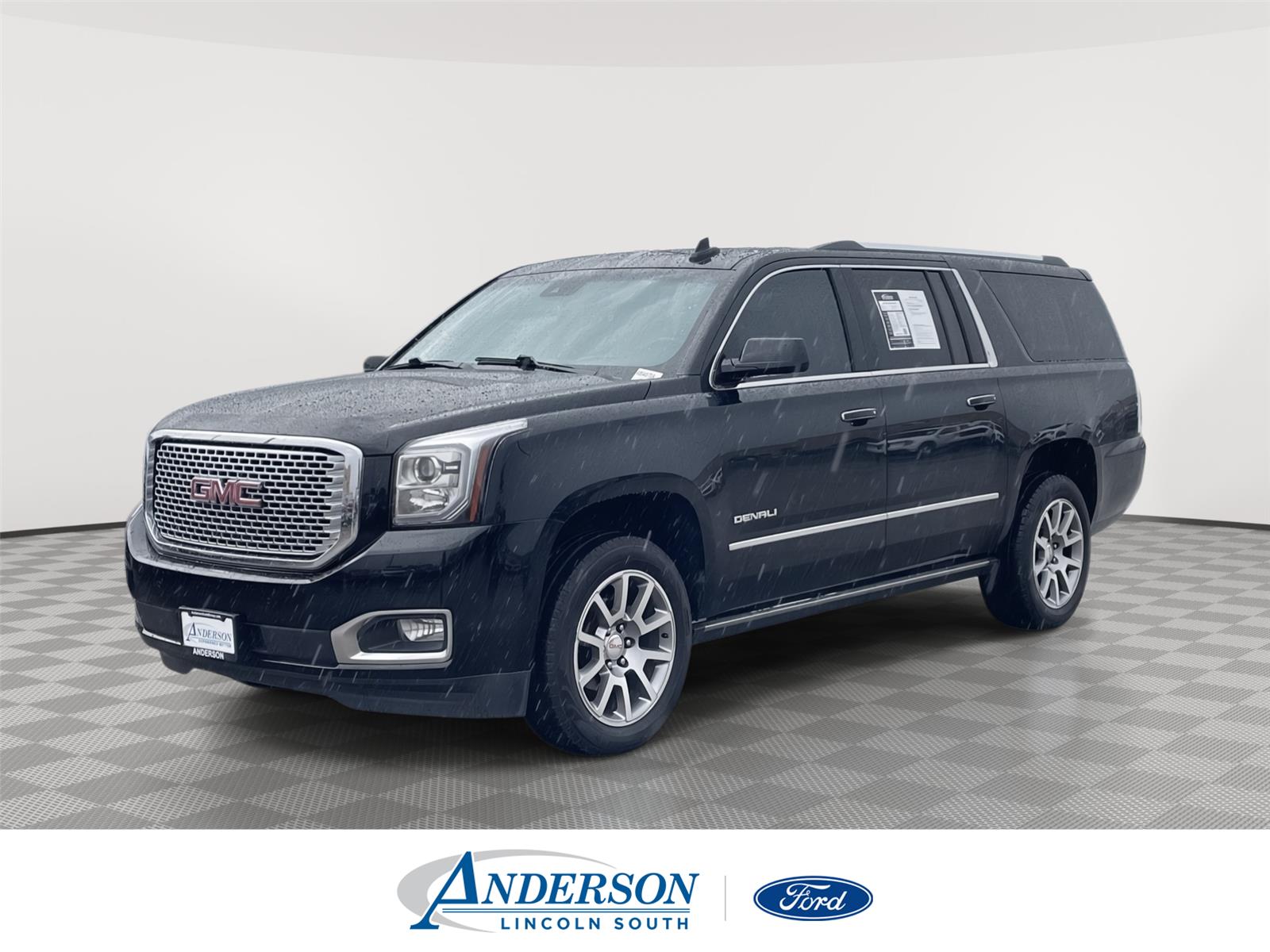 Onyx Black 2017 GMC Yukon XL Denali 4WD SUV / Crossover Four-Wheel Drive 8-Speed Automatic