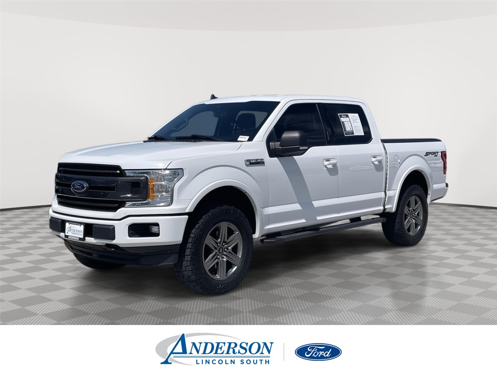 Oxford White 2020 Ford F-150 XLT SuperCrew 4WD Pickup Truck Four-Wheel Drive Automatic