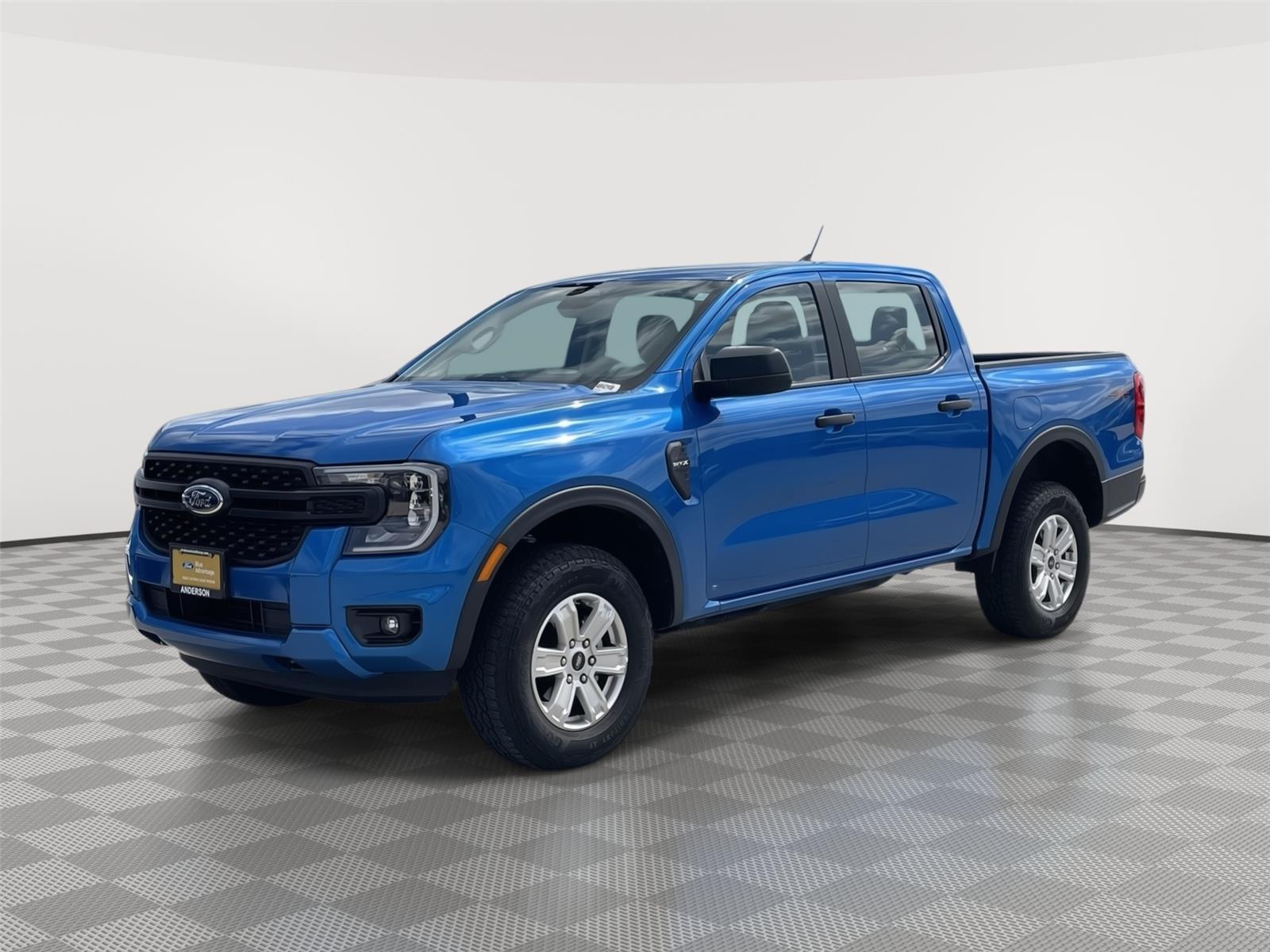 Velocity Blue 2025 Ford Ranger Pickup Truck Four-Wheel Drive Automatic