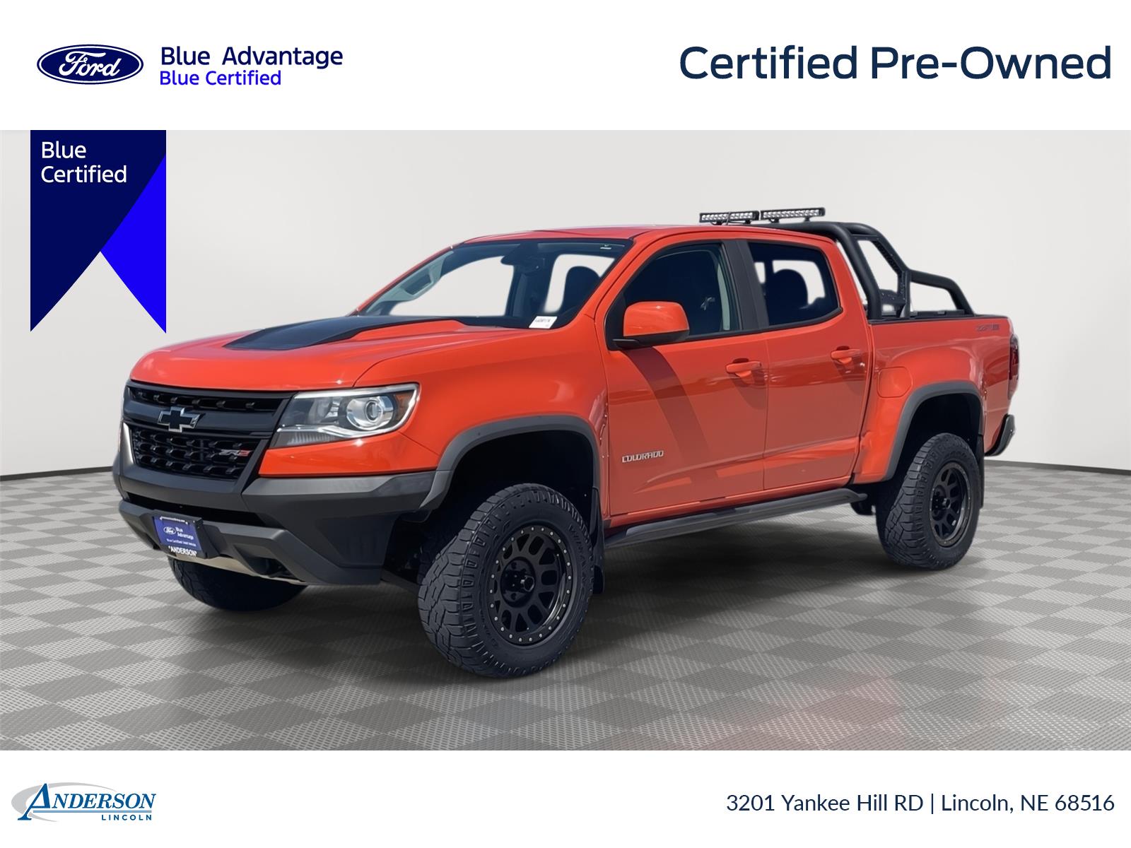 Crush 2019 Chevrolet Colorado ZR2 Crew Cab 4WD Pickup Truck Four-Wheel Drive 8-Speed Automatic