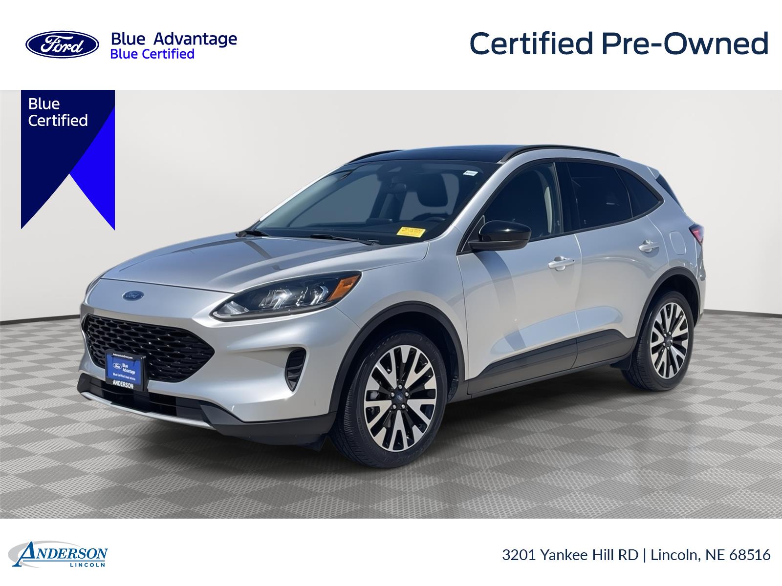 Ingot Silver 2020 Ford Escape Hybrid SUV / Crossover All-Wheel Drive Continuously Variable Transmission