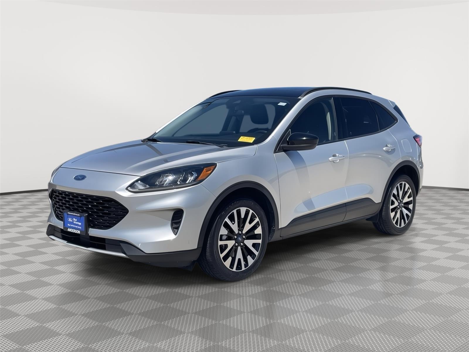 Ingot Silver 2020 Ford Escape Hybrid SUV / Crossover All-Wheel Drive Continuously Variable Transmission