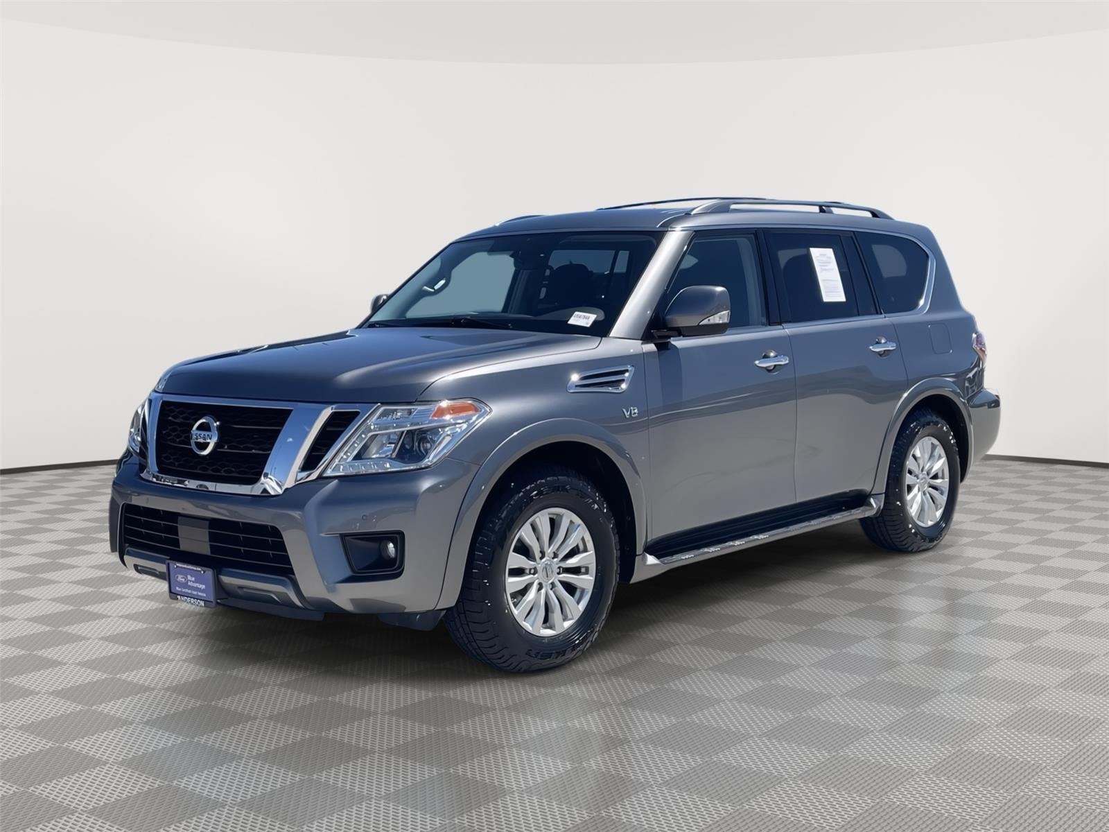 Gray (Gun Metallic) 2019 Nissan Armada SV 4WD SUV / Crossover Four-Wheel Drive Automatic