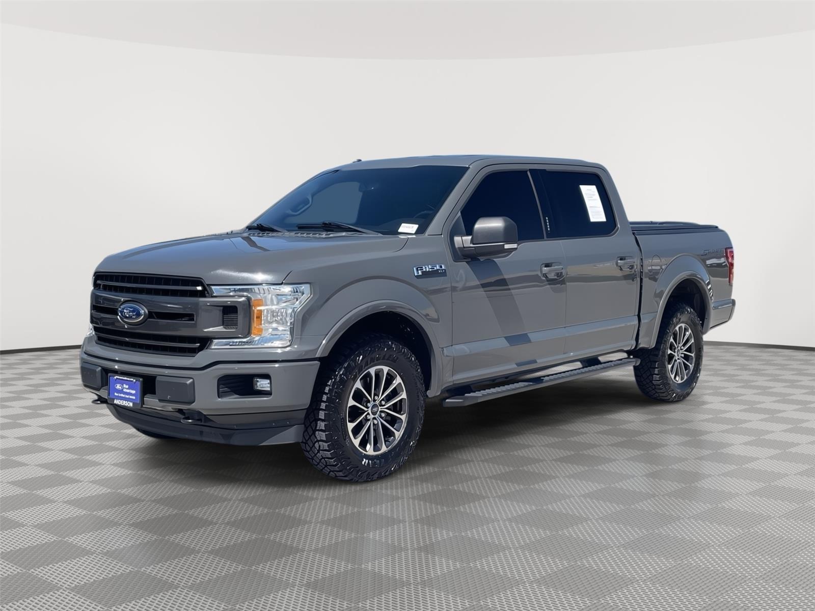 Gray (Lead Foot) 2018 Ford F-150 Pickup Truck Four-Wheel Drive Automatic