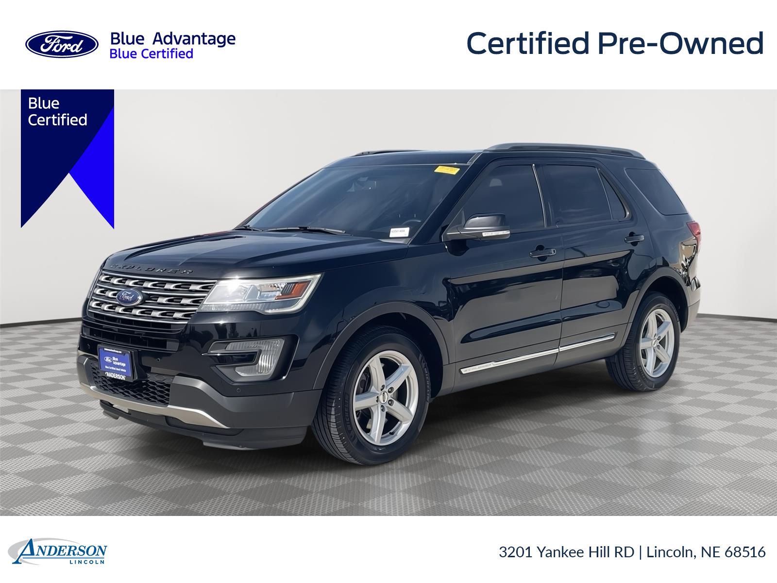 Shadow Black 2017 Ford Explorer SUV / Crossover All-Wheel Drive 6-Speed Automatic