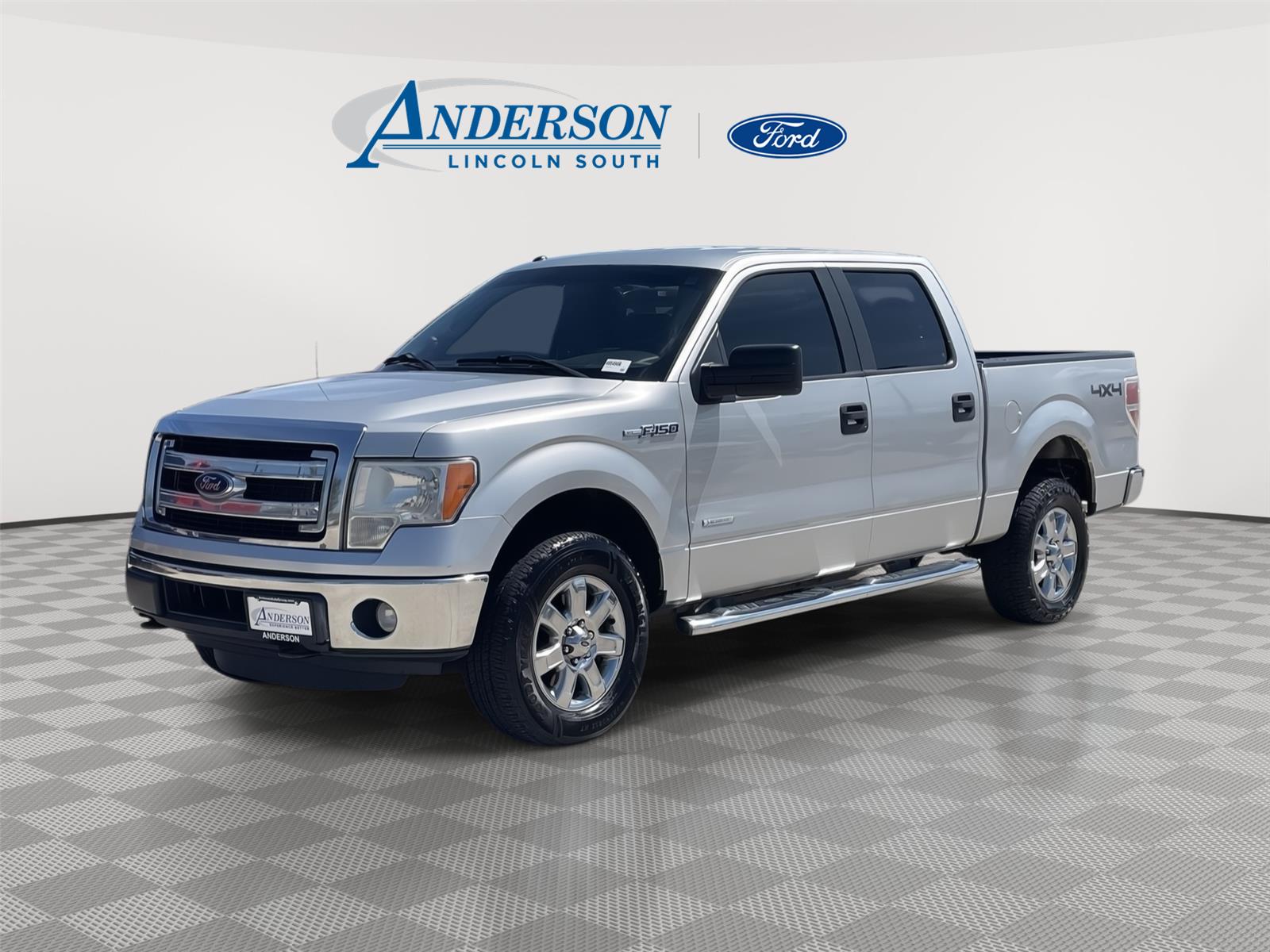 Ingot Silver Metallic 2014 Ford F-150 Pickup Truck Four-Wheel Drive 6-Speed Automatic