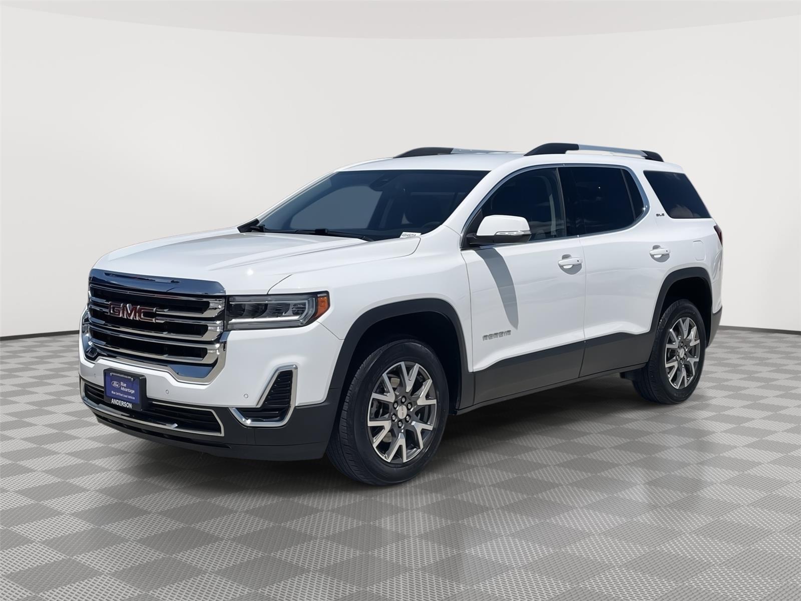 Summit White 2023 GMC Acadia SUV / Crossover Front-Wheel Drive 9-Speed Automatic