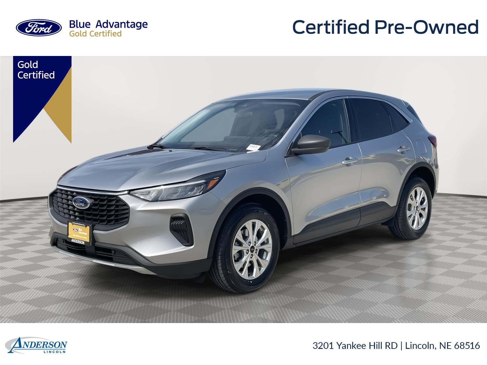 Iconic Silver 2023 Ford Escape SUV / Crossover All-Wheel Drive 8-Speed Automatic