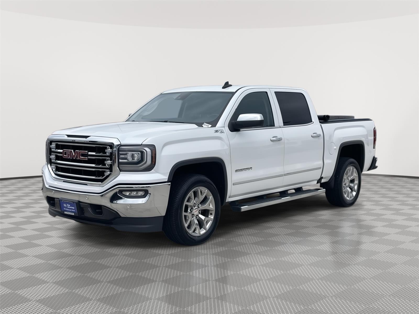 White Frost Tricoat 2018 GMC Sierra 1500 Pickup Truck Four-Wheel Drive 8-Speed Automatic