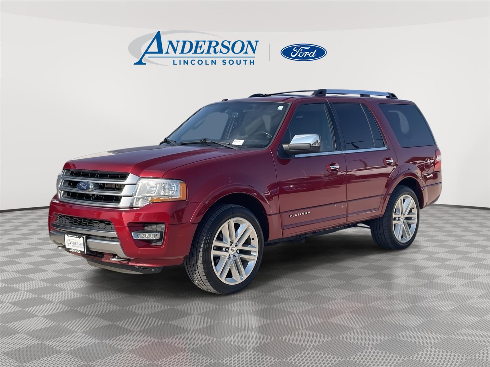 Ruby Red Metallic Tinted Clearcoat 2017 Ford Expedition SUV / Crossover Four-Wheel Drive 6-Speed Automatic