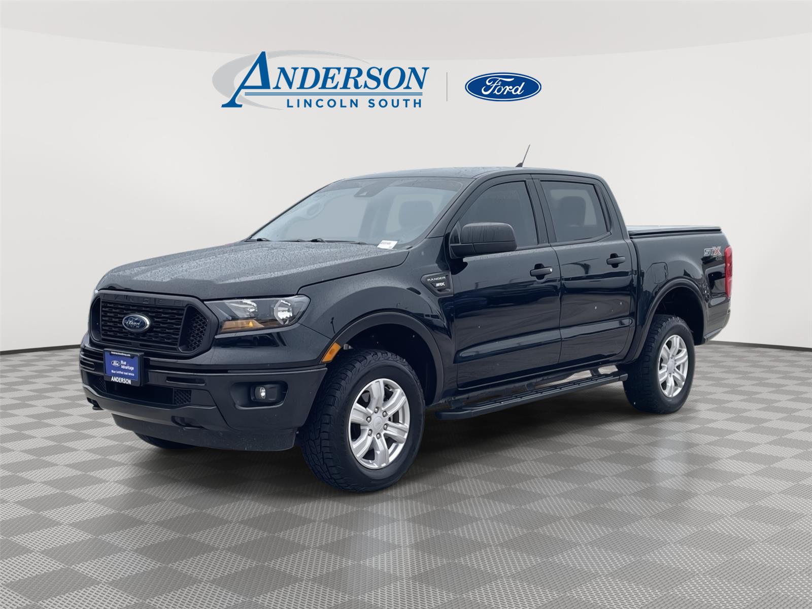 Shadow Black 2019 Ford Ranger Pickup Truck Four-Wheel Drive Automatic