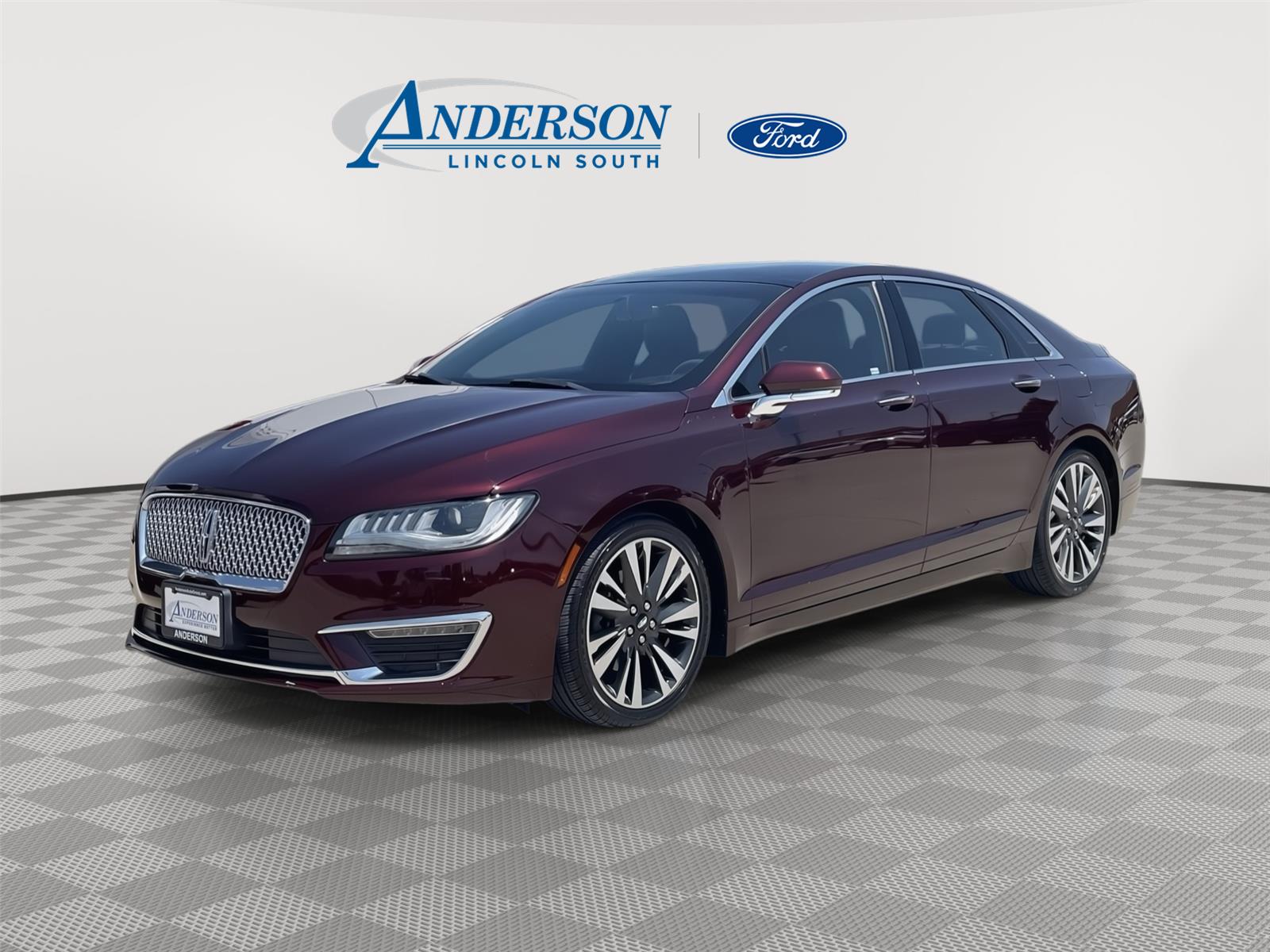 Red (Burgundy Velvet Tinted Clearcoat) 2018 Lincoln MKZ Sedan Front-Wheel Drive 6-Speed Automatic
