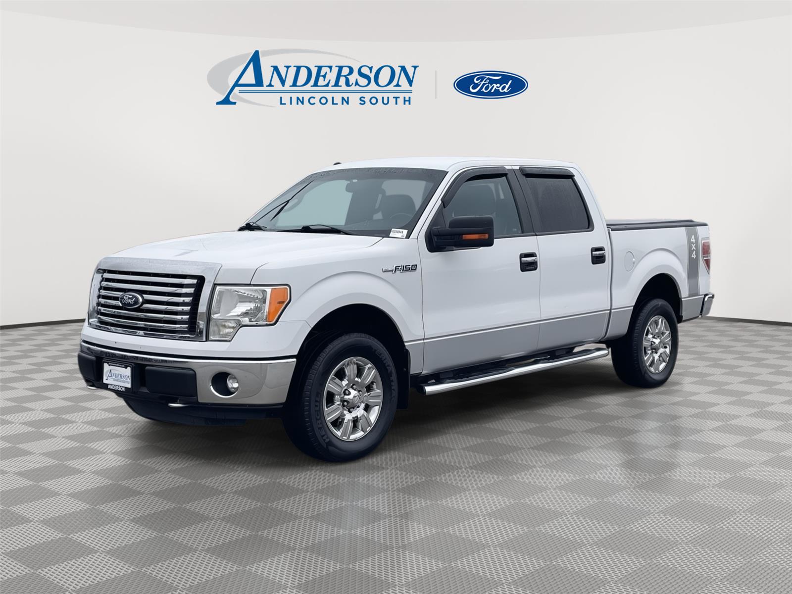 Oxford White/Ingot Silver Metallic 2012 Ford F-150 Pickup Truck Four-Wheel Drive 6-Speed Automatic