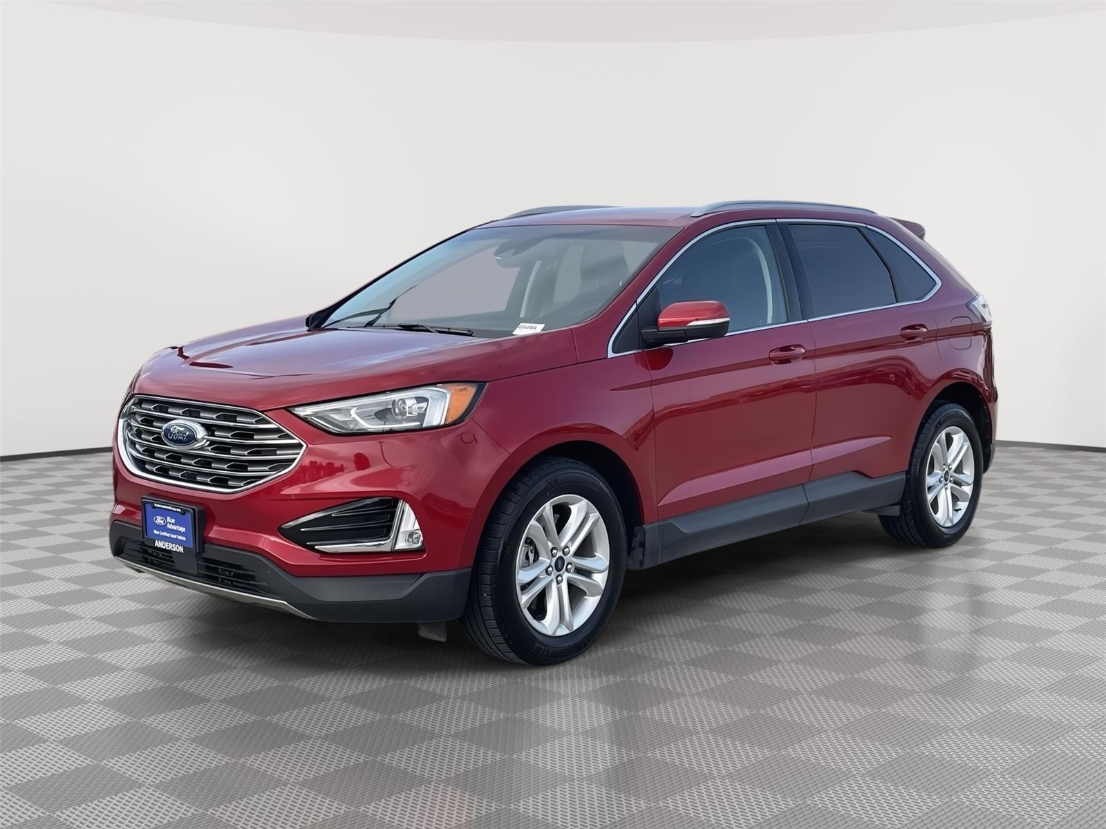 Rapid Red Metallic Tinted Clearcoat 2020 Ford Edge SUV / Crossover All-Wheel Drive 8-Speed Automatic