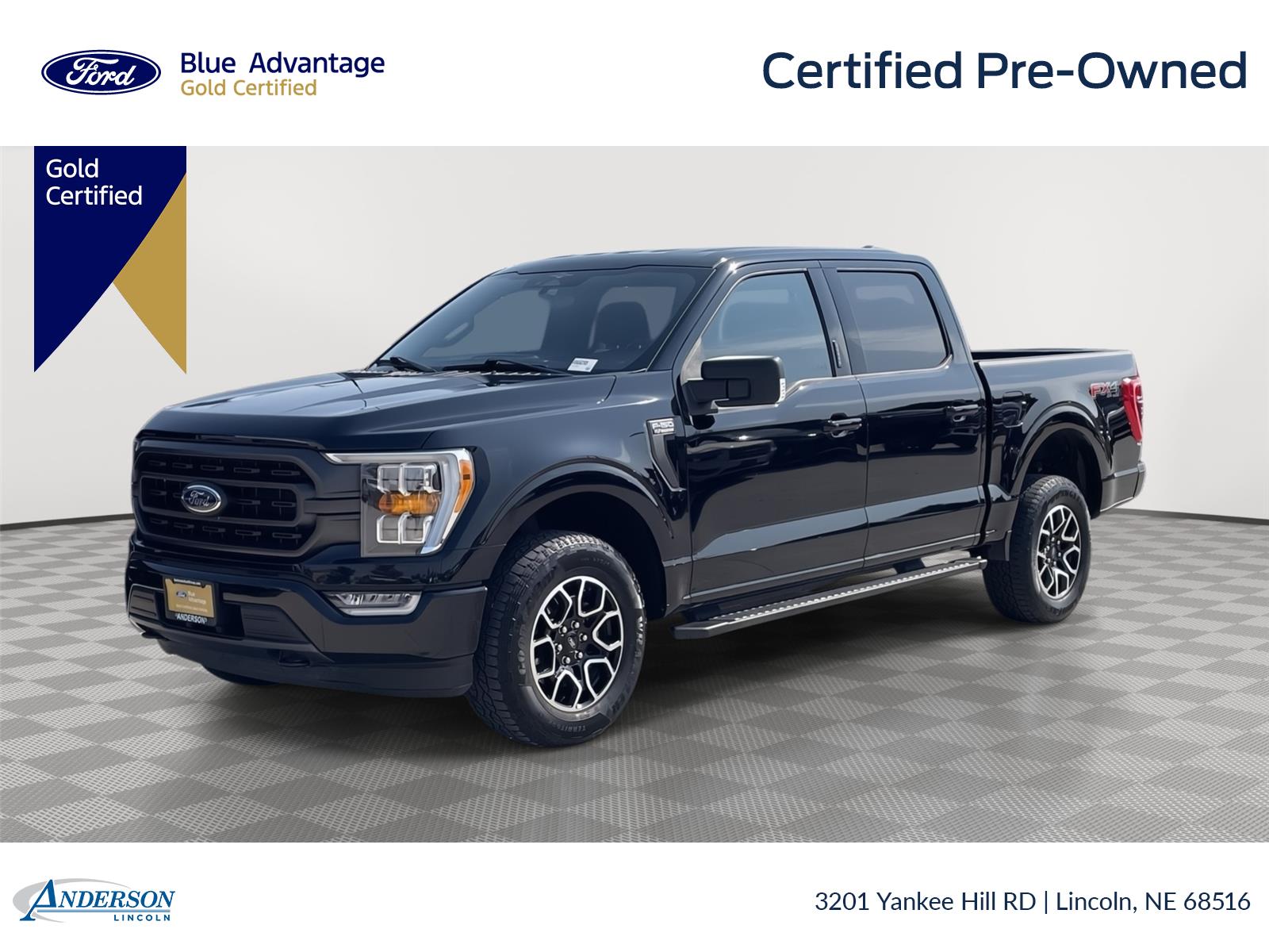 Agate Black 2023 Ford F-150 Pickup Truck Four-Wheel Drive Automatic