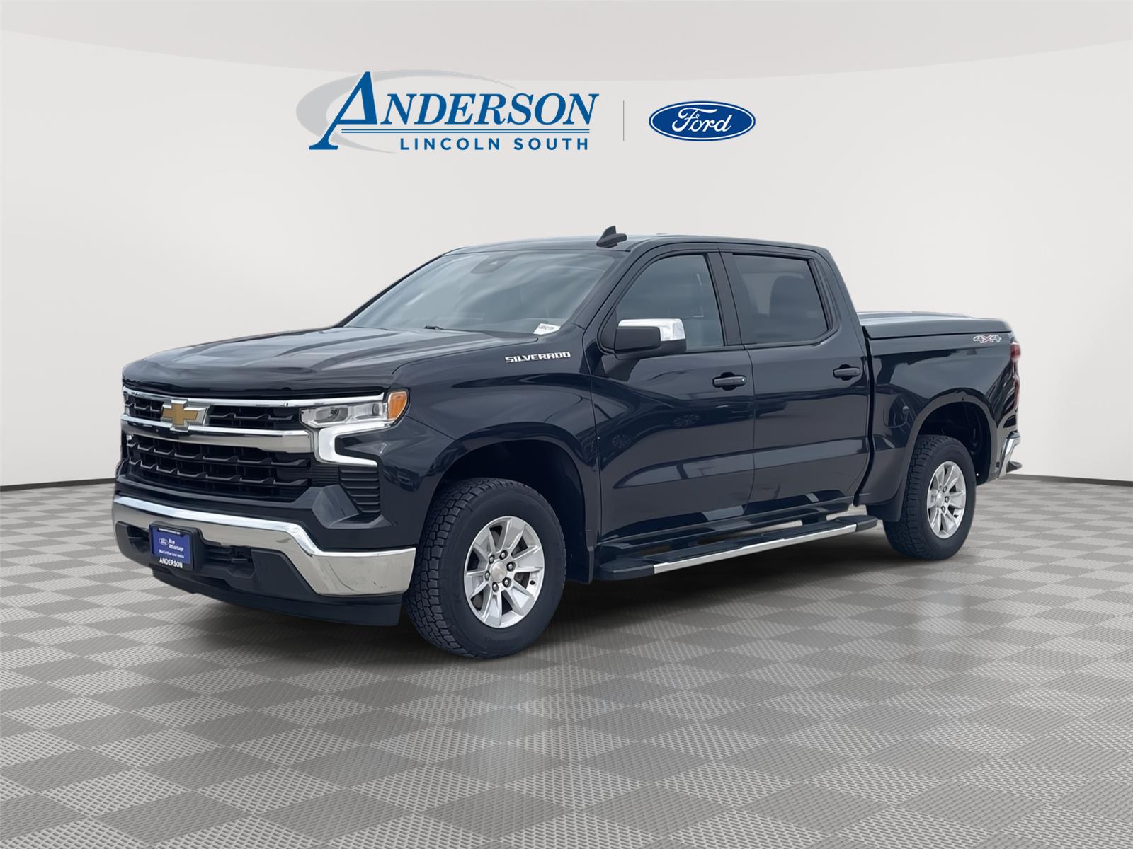 Dark Ash Metallic 2023 Chevrolet Silverado 1500 Pickup Truck Four-Wheel Drive 8-Speed Automatic
