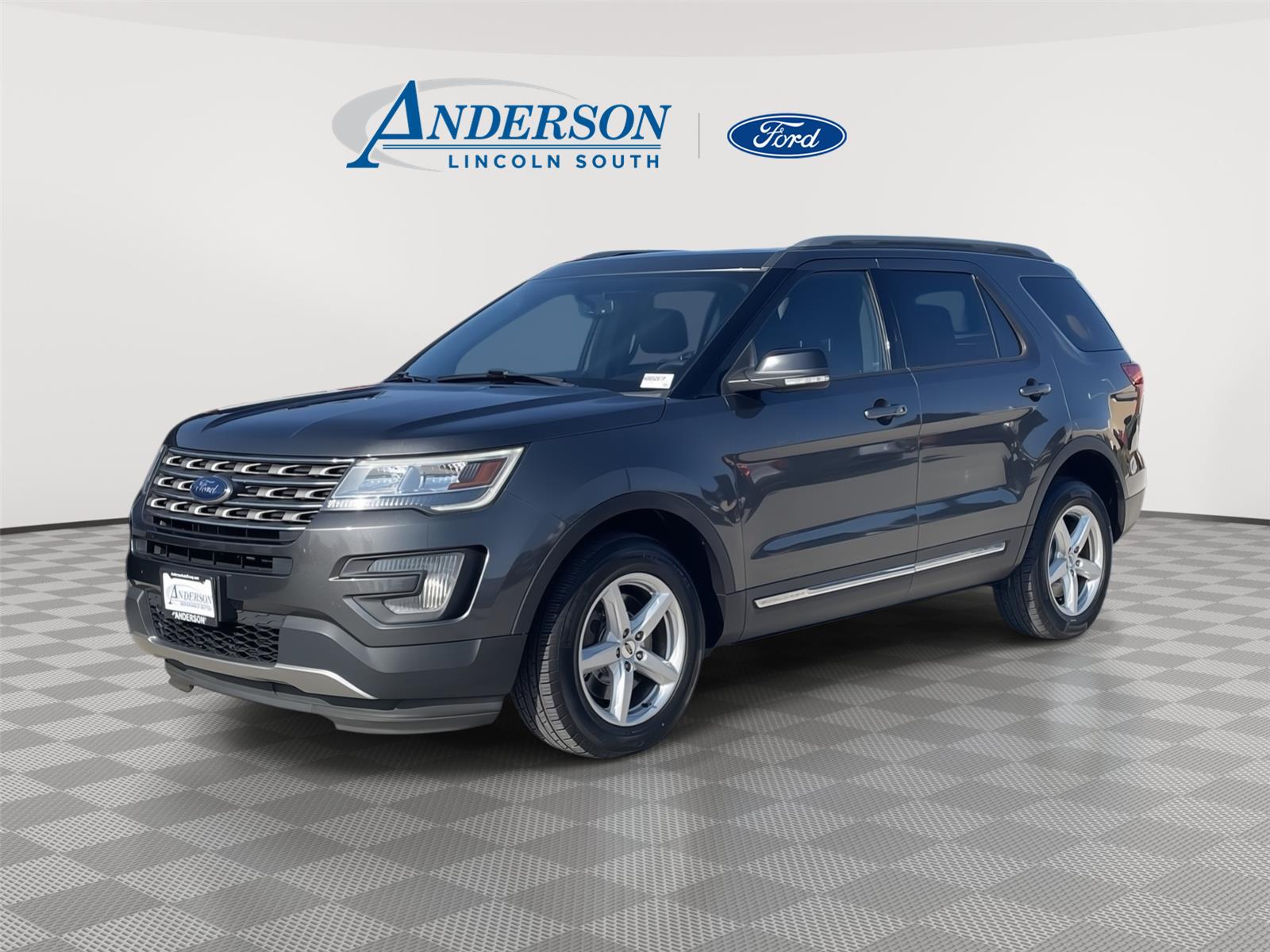 Gray (Magnetic) 2017 Ford Explorer SUV / Crossover All-Wheel Drive 6-Speed Automatic