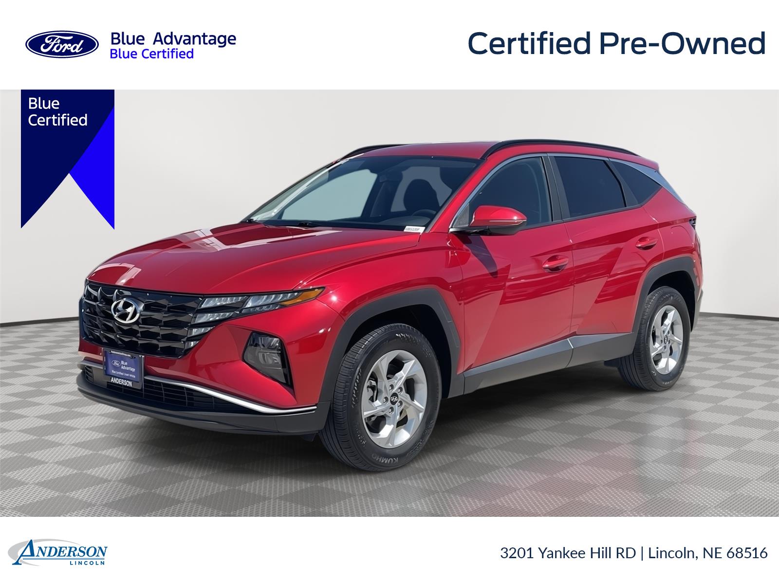 Calypso Red 2023 Hyundai Tucson SUV / Crossover All-Wheel Drive Automatic