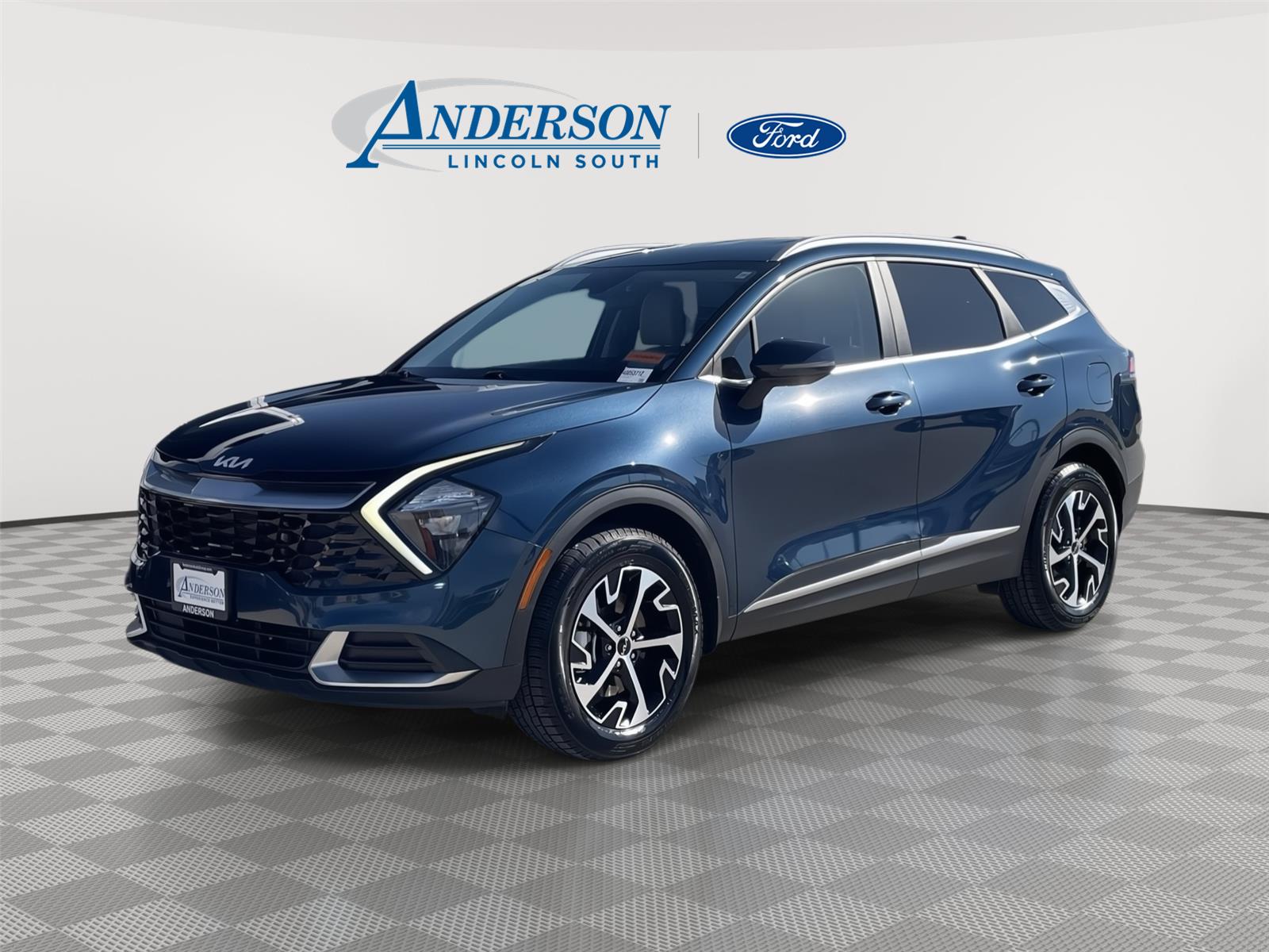 Vesta Blue 2023 Kia Sportage Hybrid SUV / Crossover All-Wheel Drive Automatic