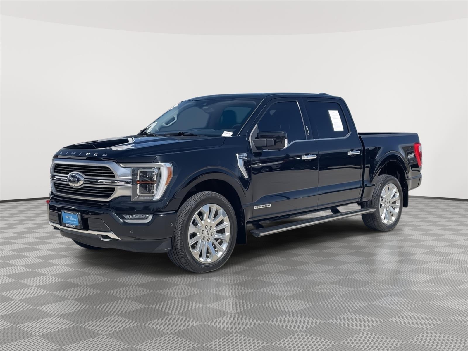 Agate Black 2021 Ford F-150 Pickup Truck Four-Wheel Drive Automatic