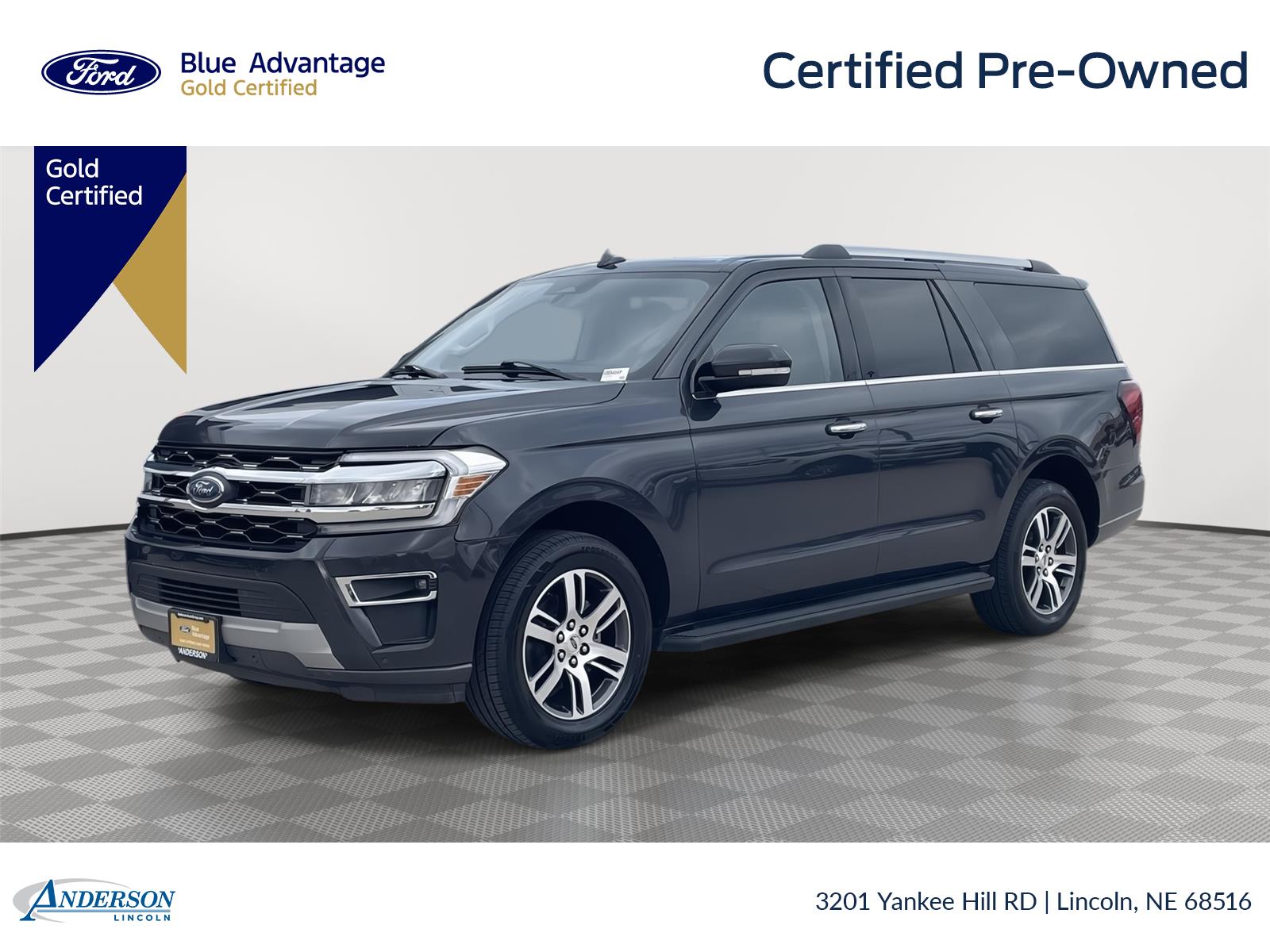 Dark Matter Gray 2024 Ford Expedition SUV / Crossover Four-Wheel Drive Automatic