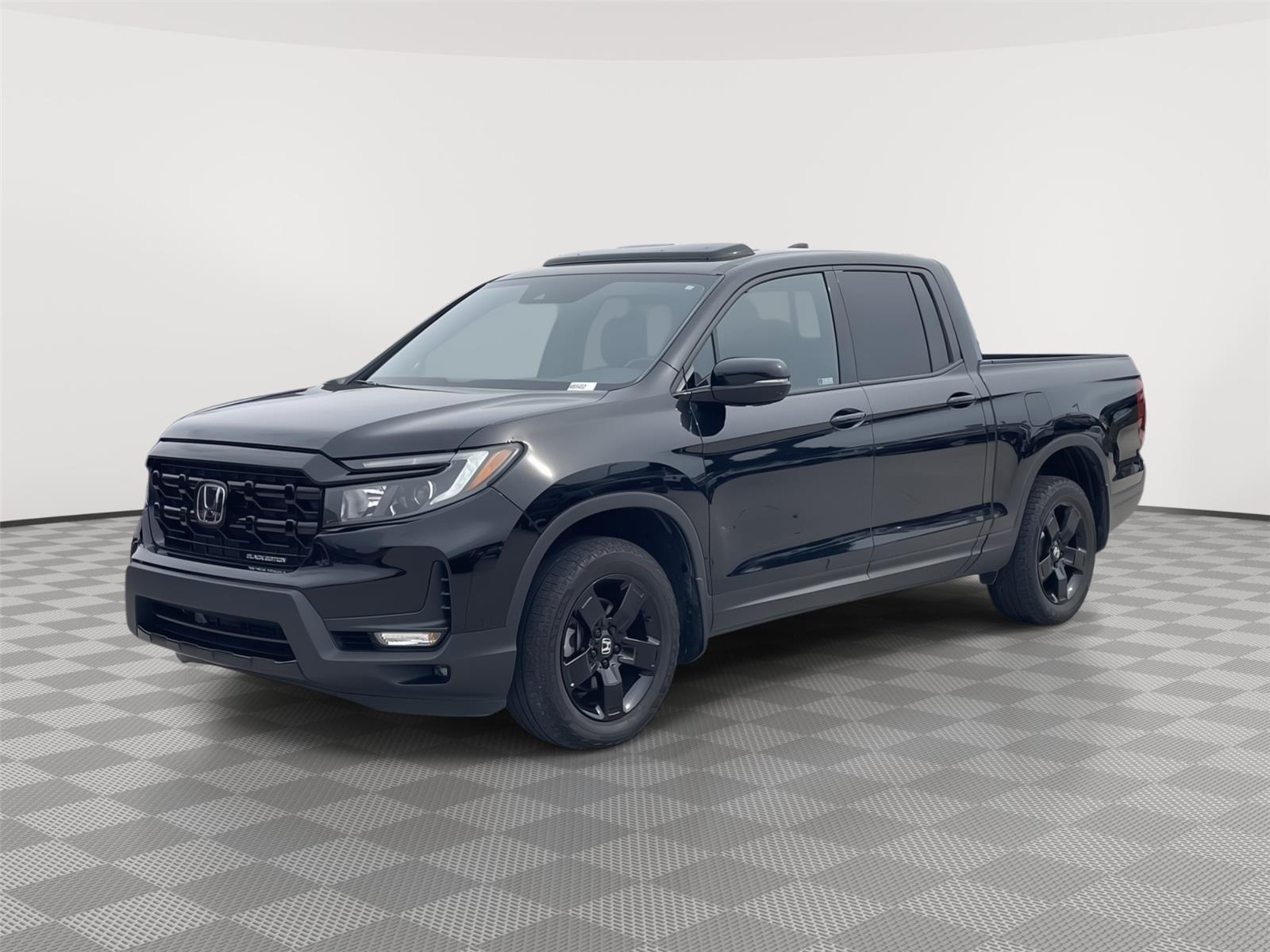 Crystal Black Pearl 2024 Honda Ridgeline Pickup Truck All-Wheel Drive Automatic