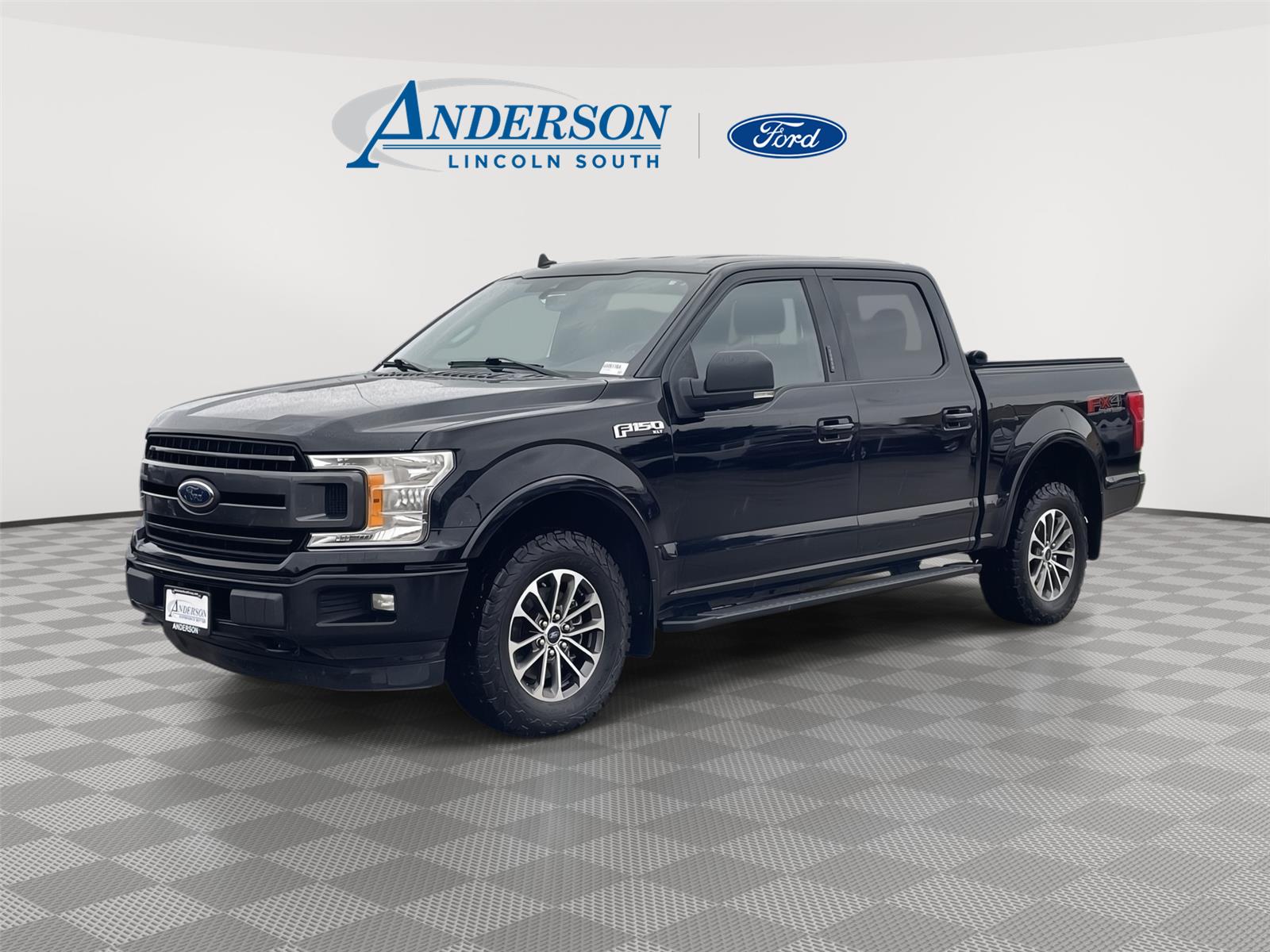 Agate Black 2019 Ford F-150 Pickup Truck Four-Wheel Drive Automatic