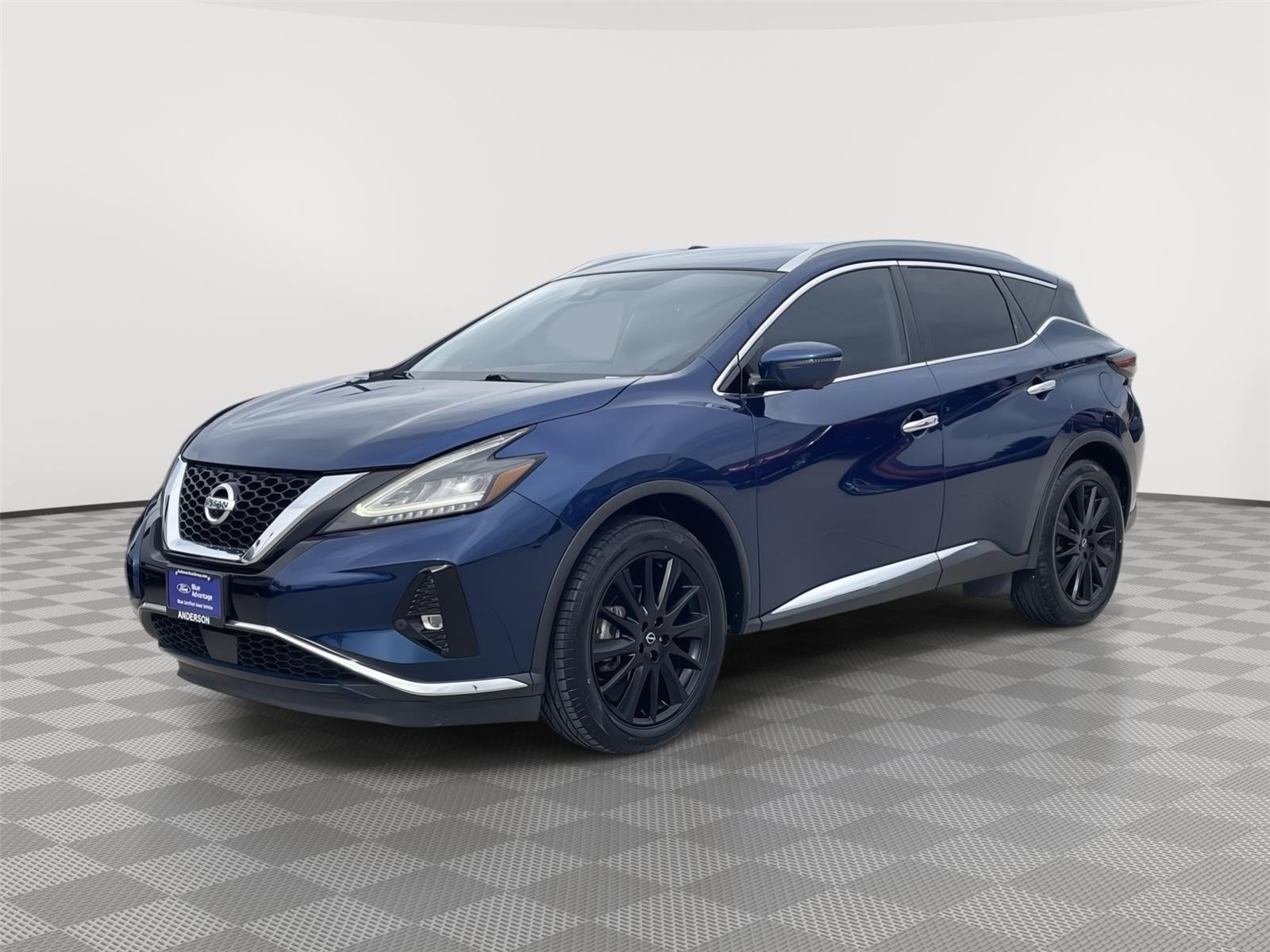 Deep Blue Pearl 2021 Nissan Murano SUV / Crossover All-Wheel Drive Continuously Variable Transmission