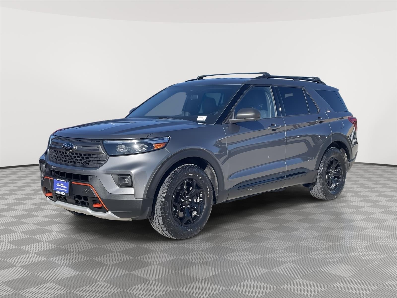 Carbonized Gray 2022 Ford Explorer SUV / Crossover All-Wheel Drive Automatic