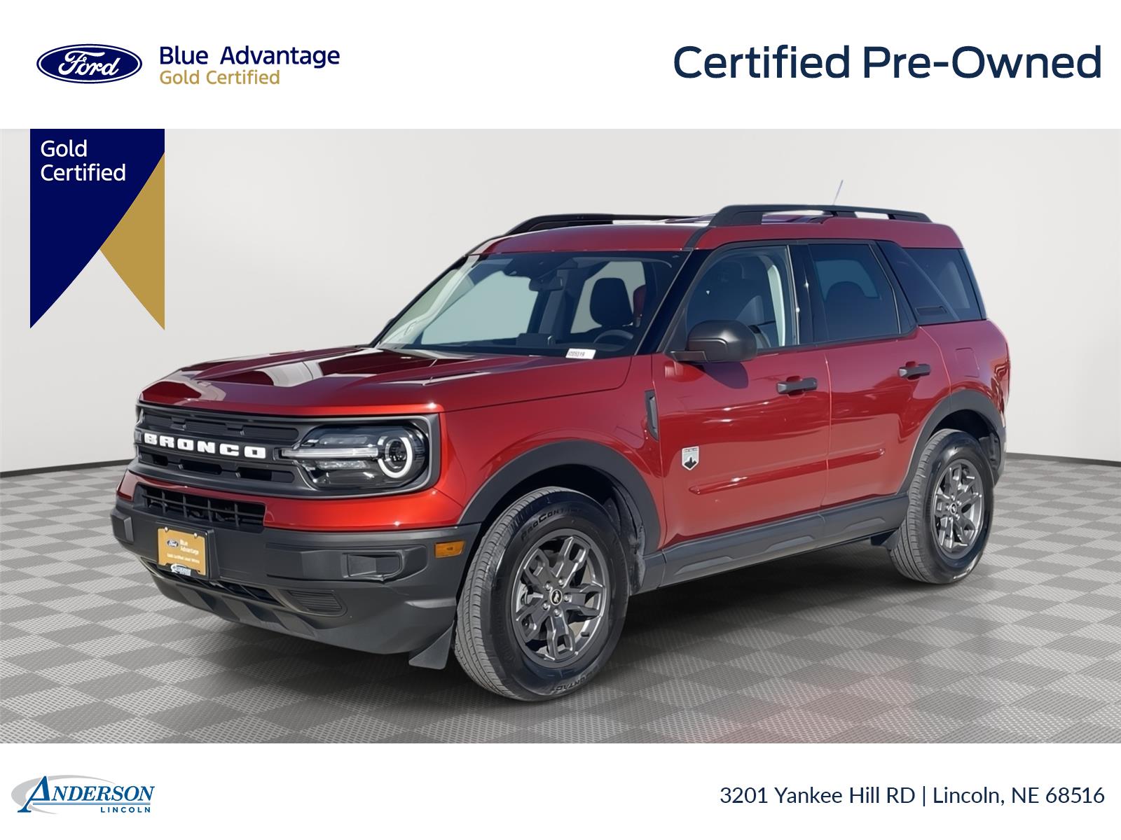 Hot Pepper Red Tinted Clearcoat 2024 Ford Bronco Sport SUV / Crossover All-Wheel Drive 8-Speed Automatic