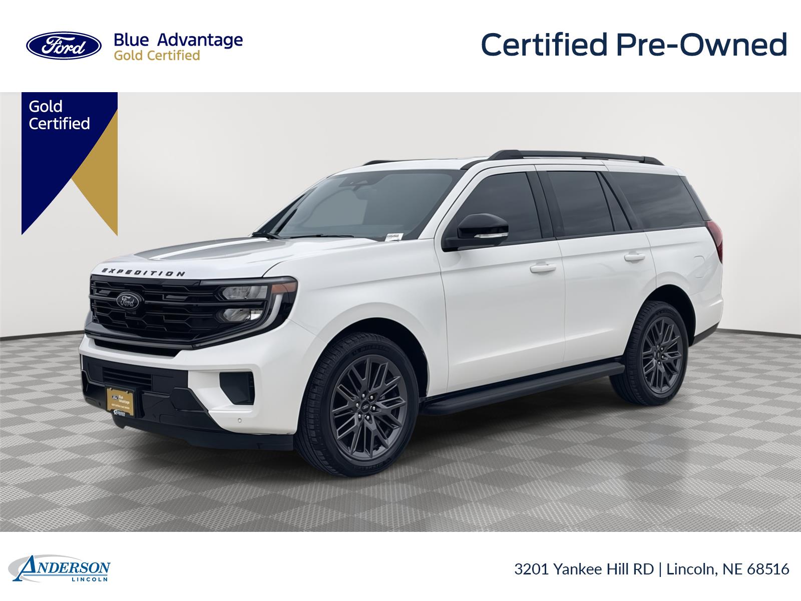 Star White Metallic Tri-Coat 2026 Ford Expedition SUV / Crossover Four-Wheel Drive Automatic