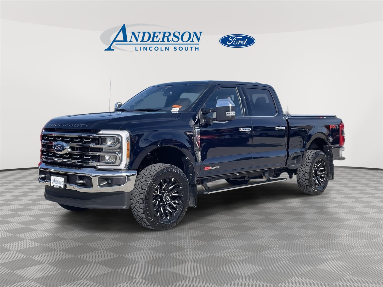 Antimatter Blue 2023 Ford F-250 Super Duty Pickup Truck Four-Wheel Drive Automatic