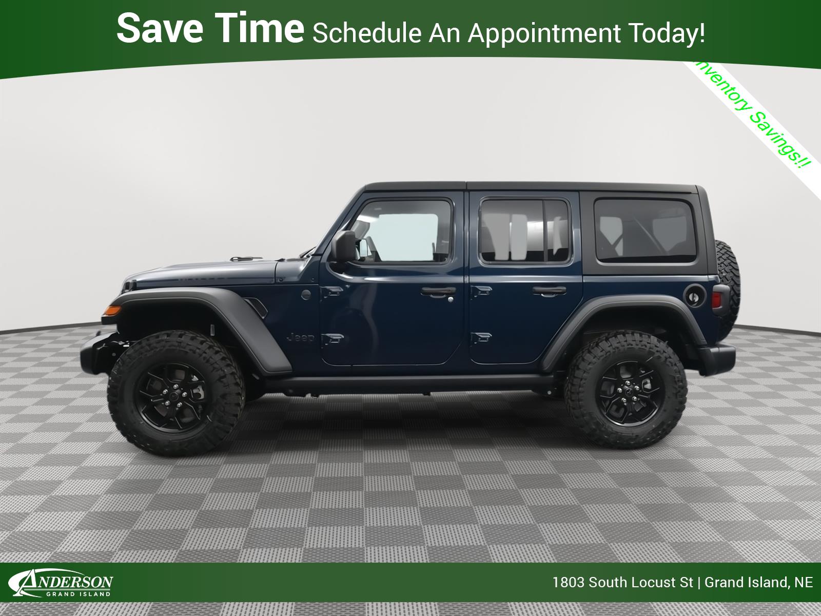 New 2025 Jeep Wrangler Willys SUV for sale in Grand Island NE
