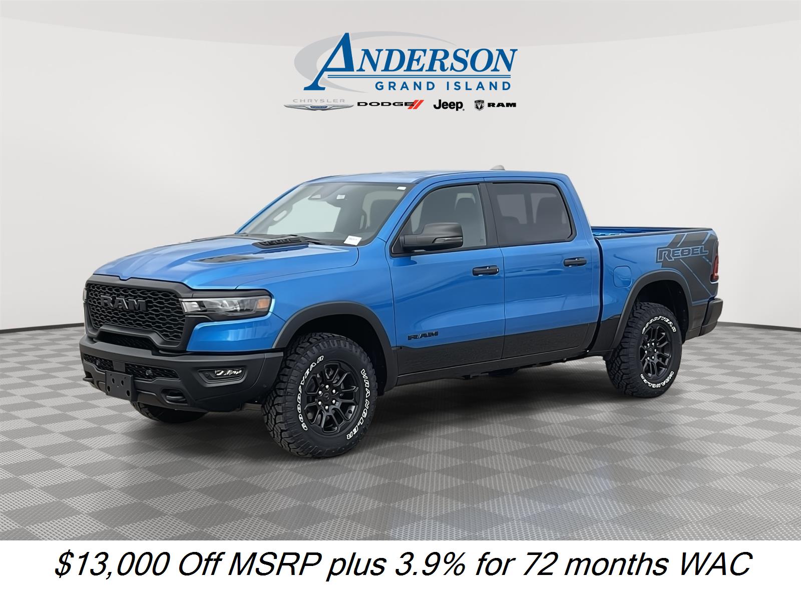 New 2025 Ram 1500 Rebel Crew Cab Truck for sale in Grand Island NE