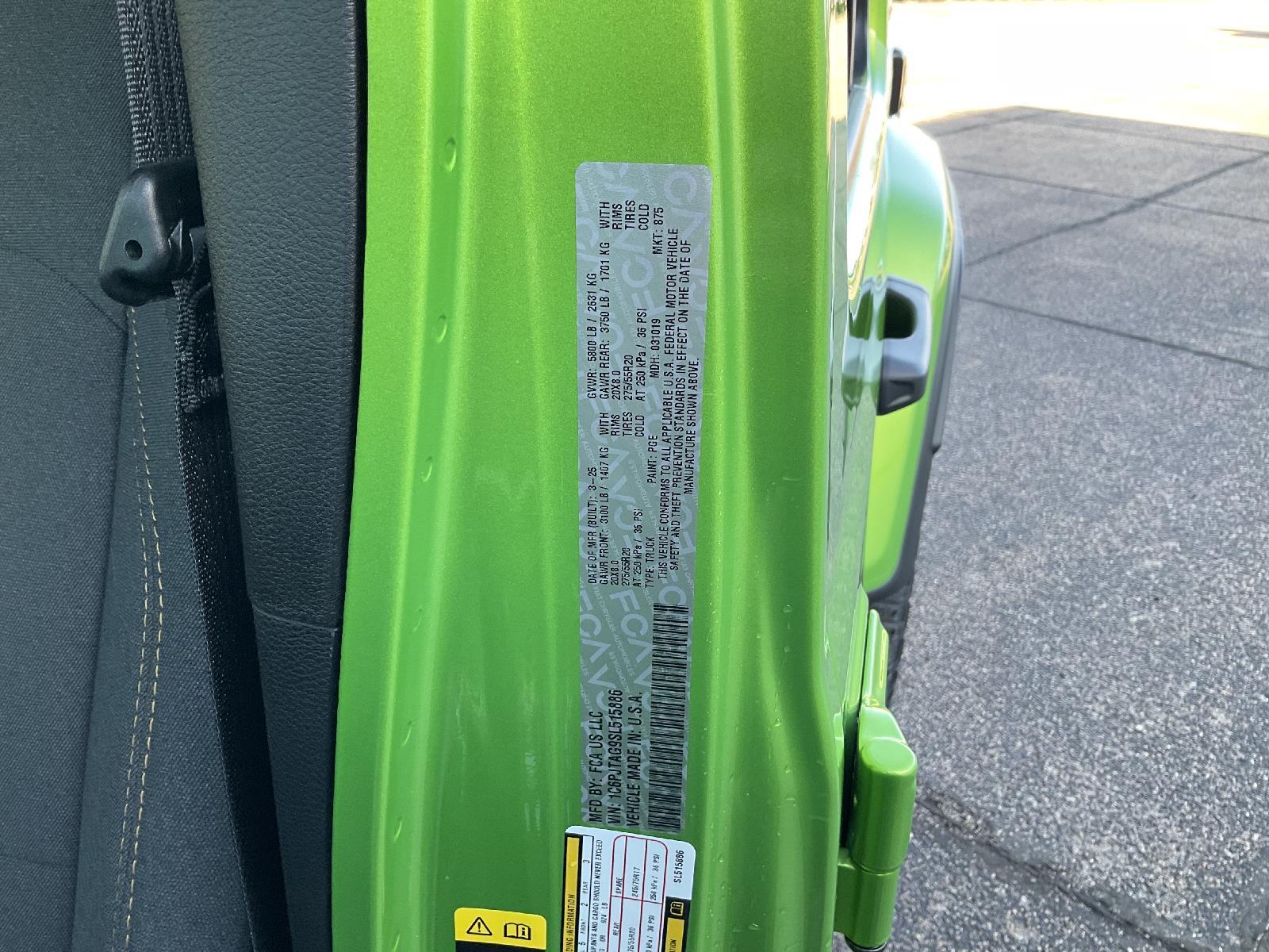 New 2025 Jeep Gladiator Nighthawk Crew Cab Truck for sale in Grand Island NE