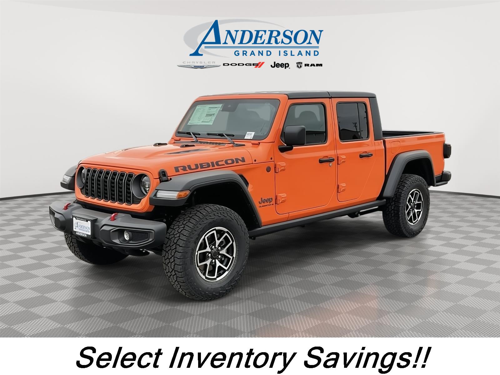 New 2025 Jeep Gladiator Rubicon Crew Cab Truck for sale in Grand Island NE