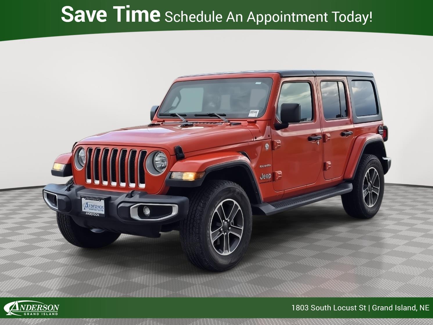 Used 2023 Jeep Wrangler Sahara Stock: 13002446B