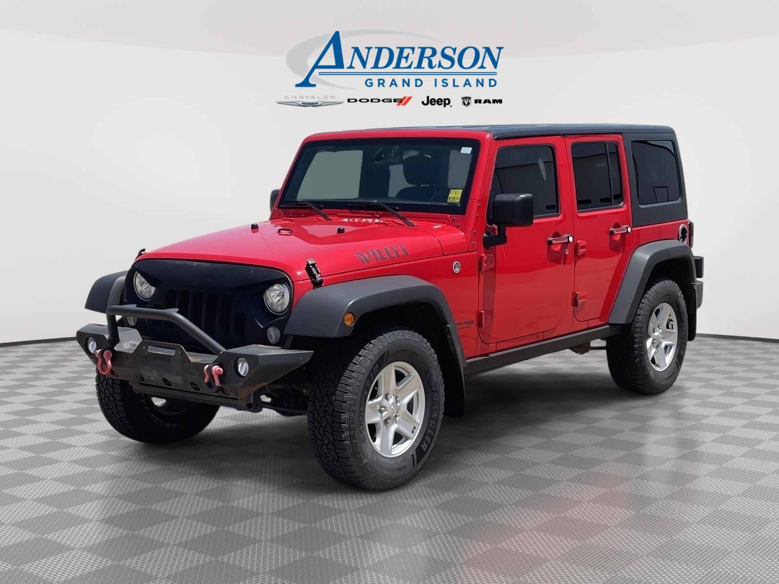 Used 2018 Jeep Wrangler JK Unlimited Willys Wheeler SUV for sale in Grand Island NE