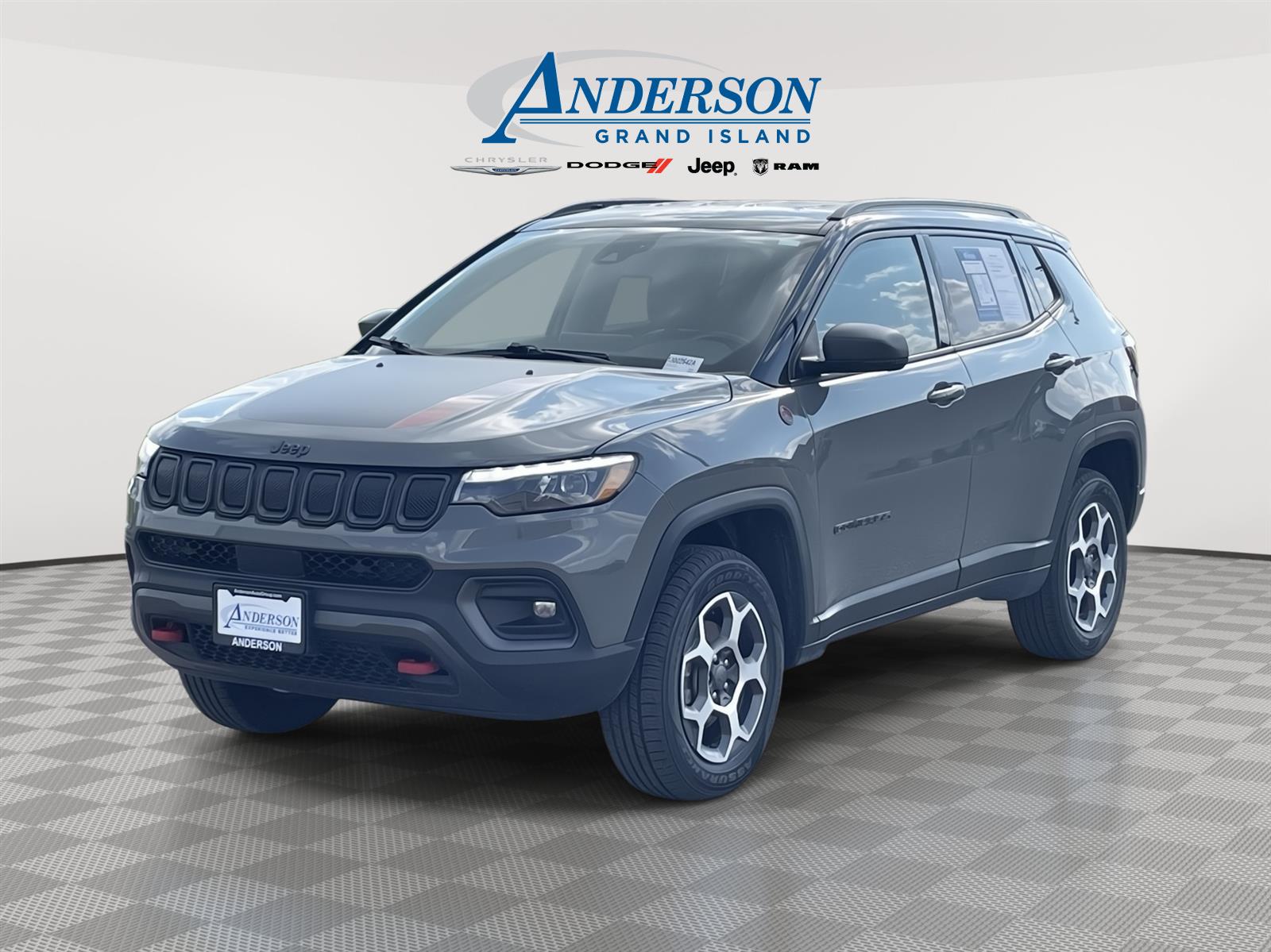 Used 2022 Jeep Compass Trailhawk Stock: 13002642a