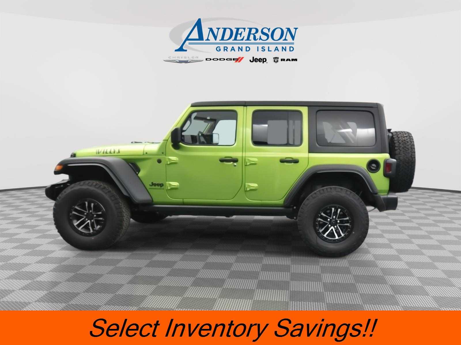 New 2025 Jeep Wrangler Willys SUV/Crossover for sale in Grand Island NE