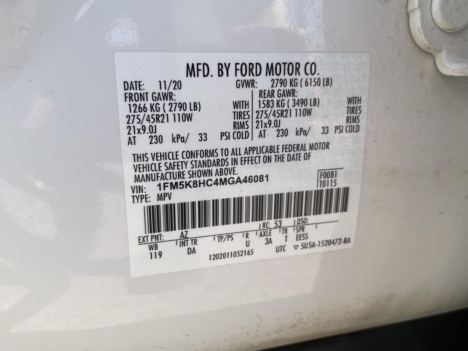 Used 2021 Ford Explorer Platinum SUV for sale in Grand Island NE