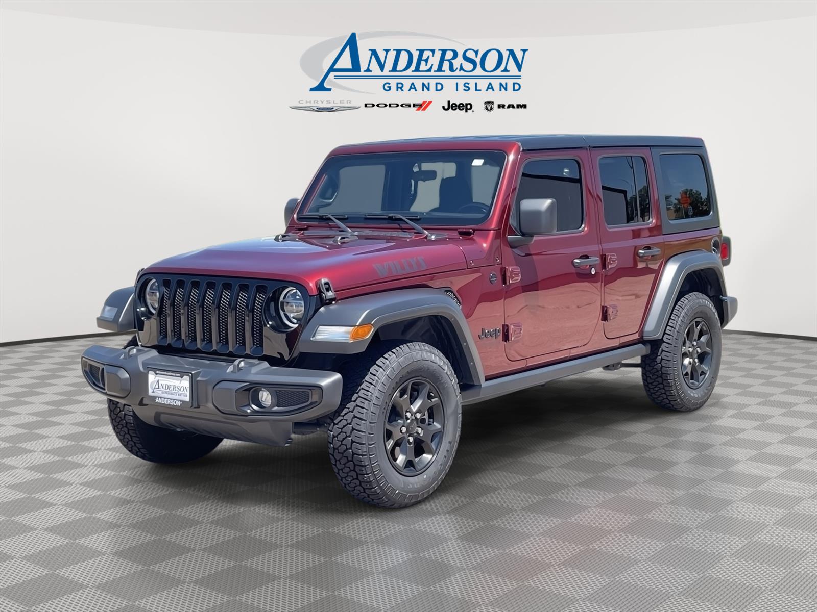Used 2022 Jeep Wrangler Unlimited Willys SUV for sale in Grand Island NE