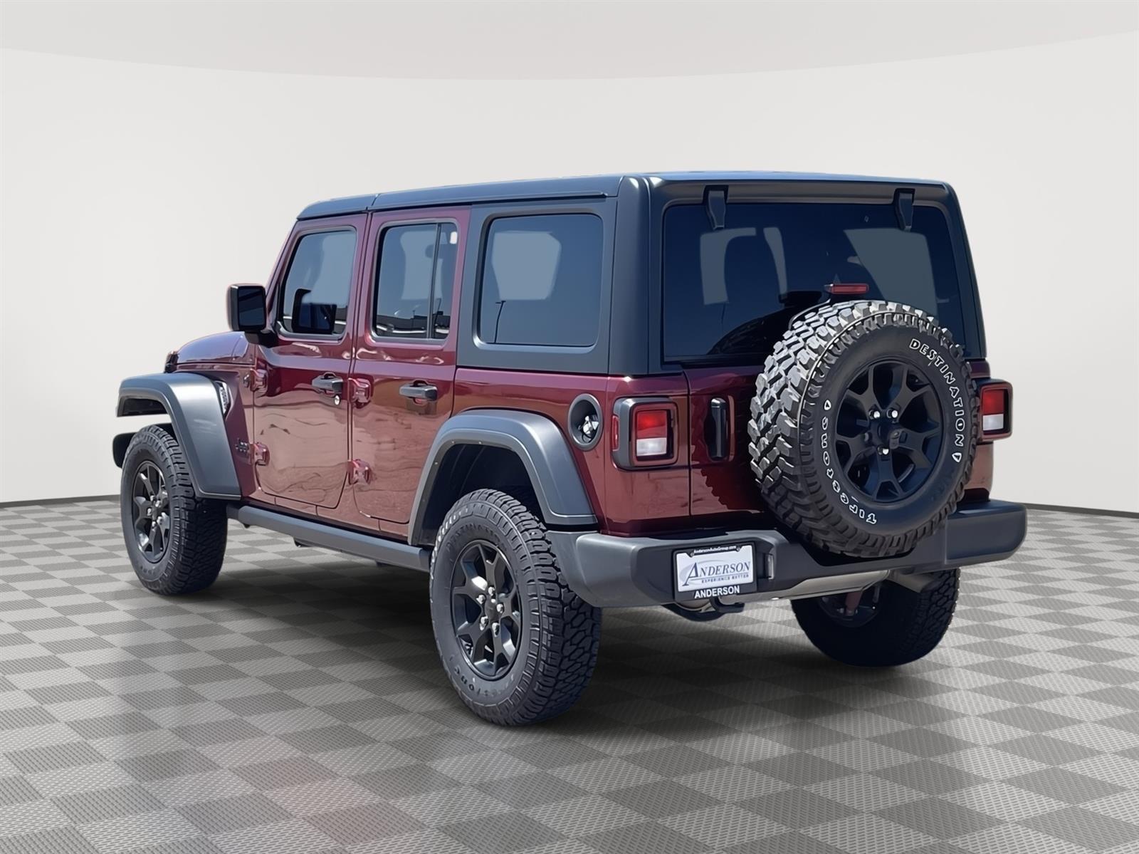 Used 2022 Jeep Wrangler Unlimited Willys SUV for sale in Grand Island NE
