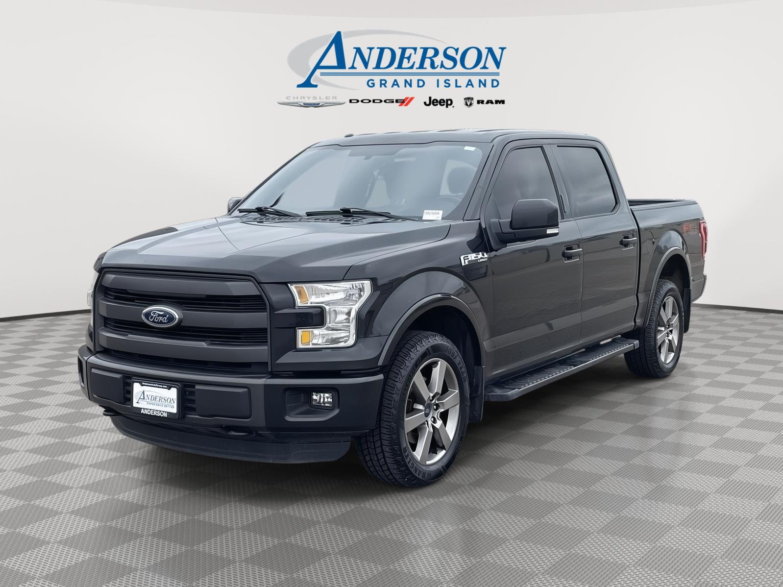 Used 2015 Ford F-150 Lariat Crew Cab Truck for sale in Grand Island NE