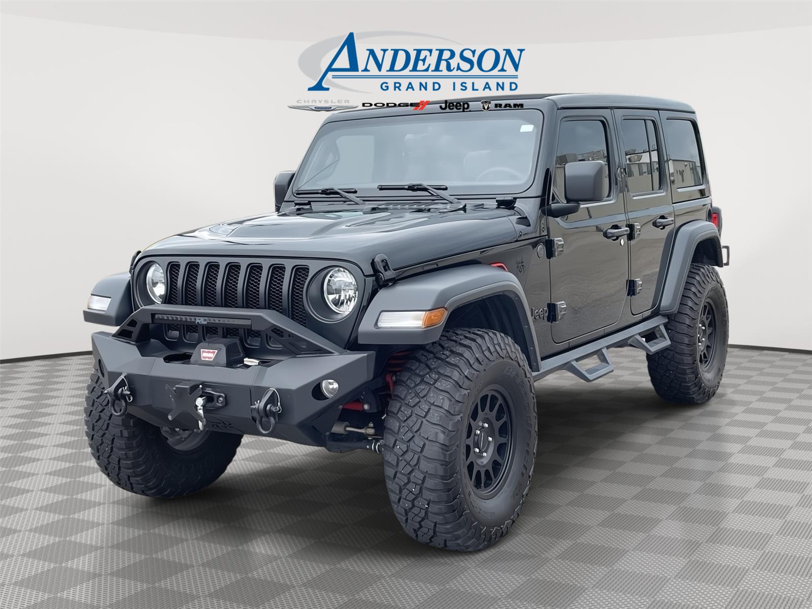 Used 2023 Jeep Wrangler/ BLACK WIDOW Sport S SUV for sale in Grand Island NE