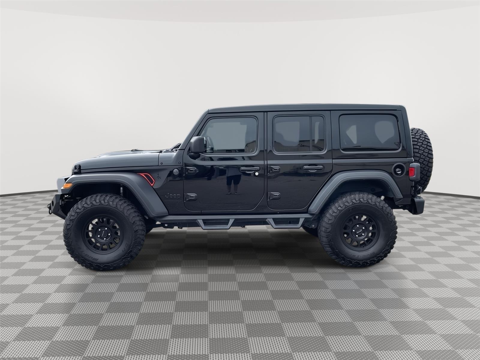 Used 2023 Jeep Wrangler/ BLACK WIDOW Sport S SUV for sale in Grand Island NE