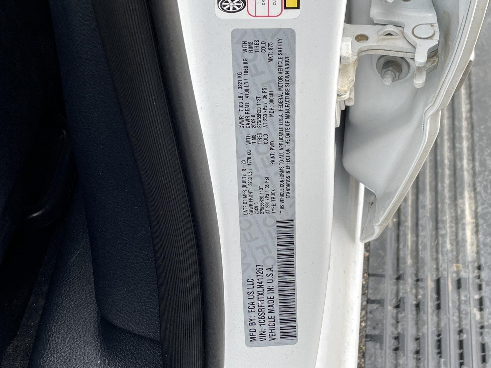 Used 2020 Ram 1500 Limited Crew Cab Truck for sale in Grand Island NE