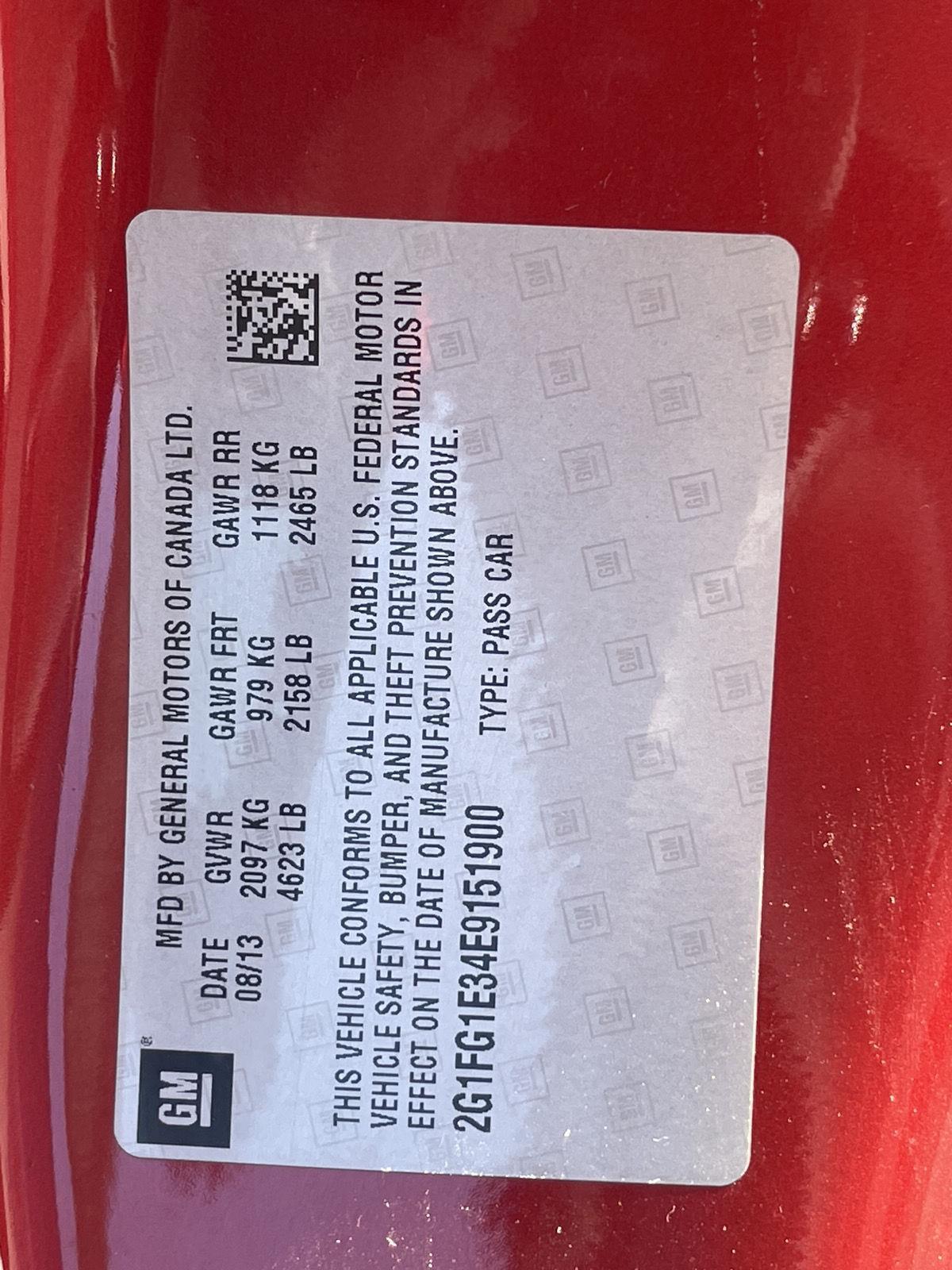 Used 2014 Chevrolet Camaro LT Coupe for sale in Grand Island NE