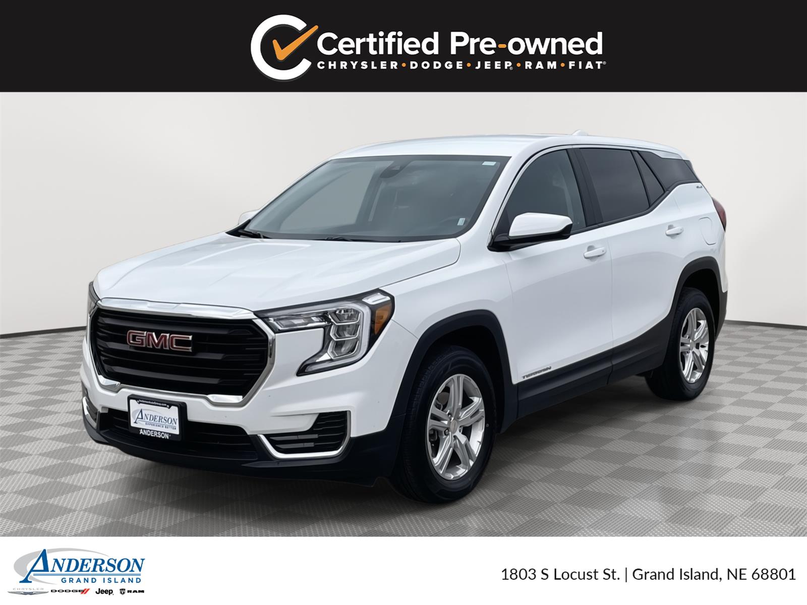 Summit White 2024 GMC Terrain SLE AWD SUV / Crossover All-Wheel Drive 9-Speed Automatic
